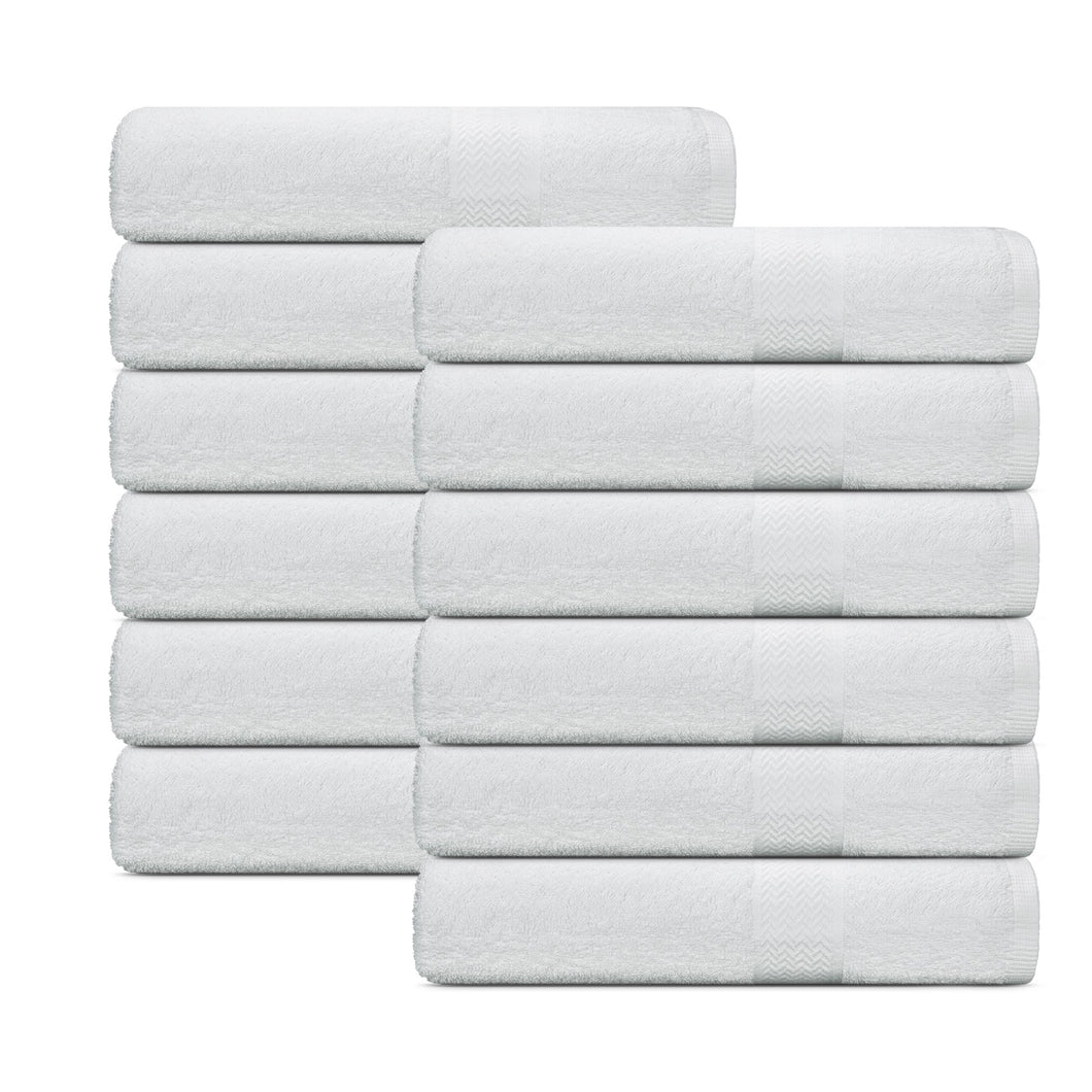 Elite Hotel Supreme Towels Bath Sheet White 90X180 CM / 35X70 Inches Lbs-24